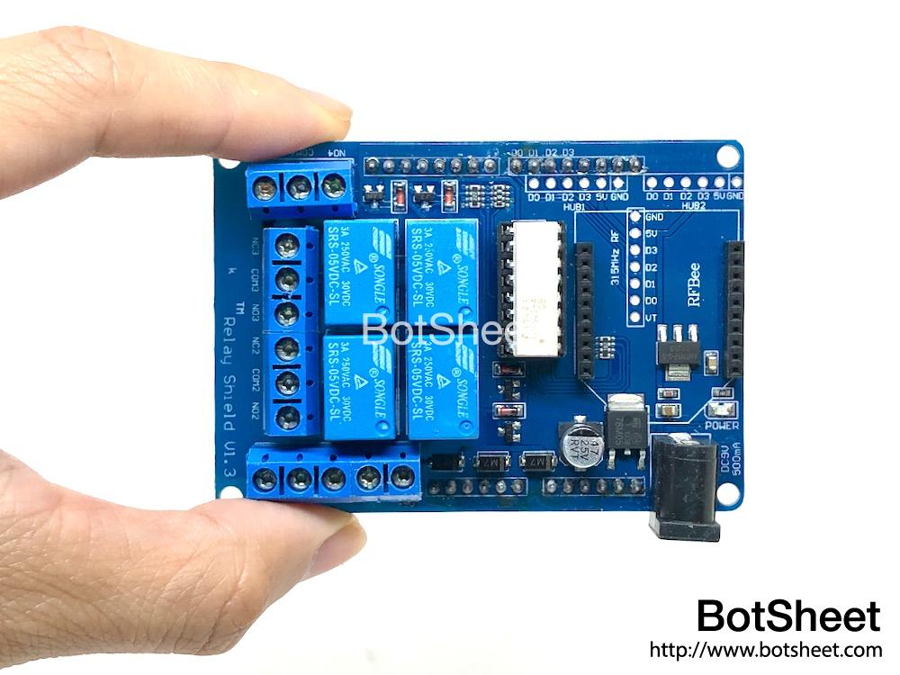 arduino-4 channel-relay-shield-02
