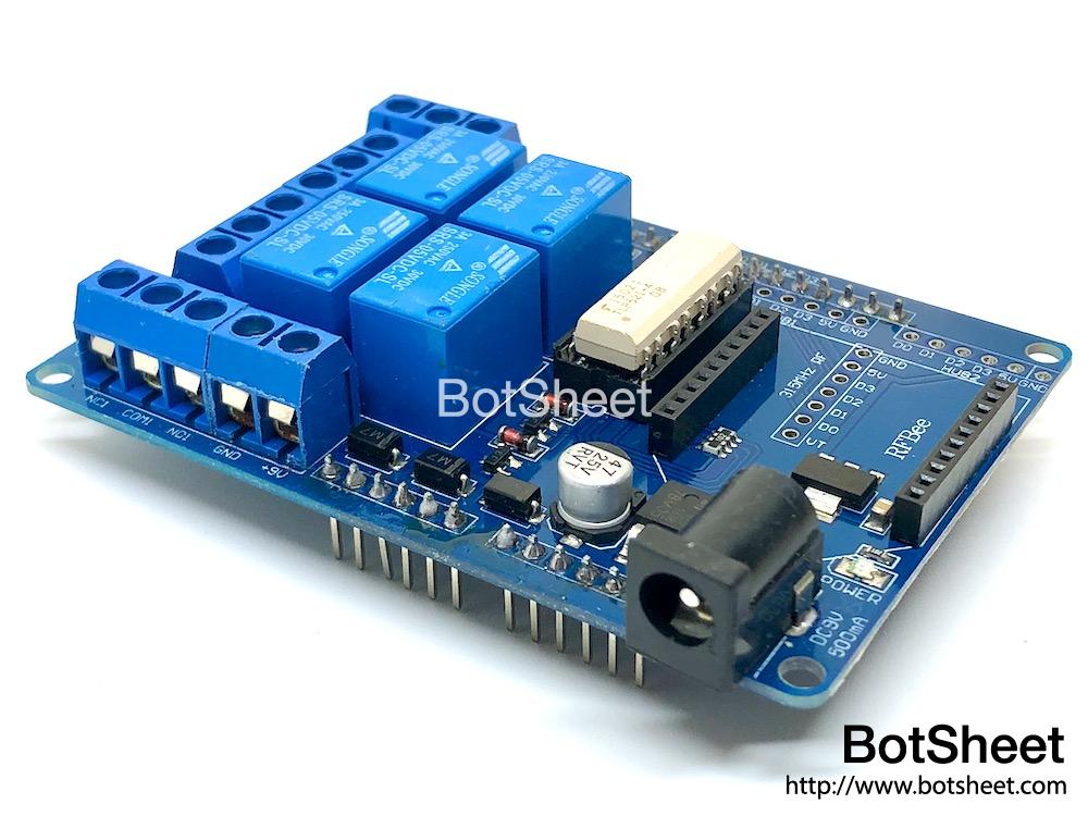 arduino-4 channel-relay-shield-03