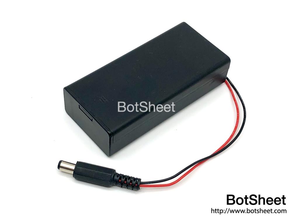 battery-holder-2x18650-cover-and-switch-barrel-jack-01