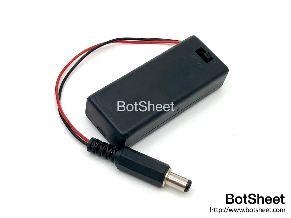 battery-holder-2xAAA-with-cover-and-switch-barrel-jack-01