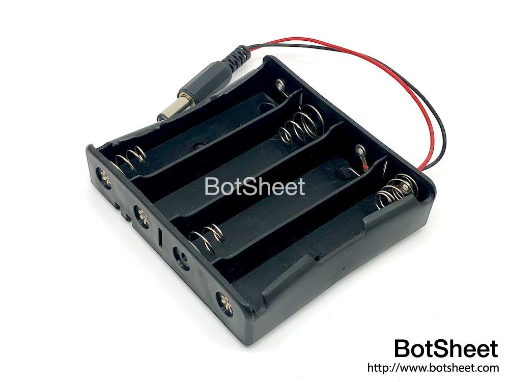 battery-holder-4x18650-barrel-jack-01