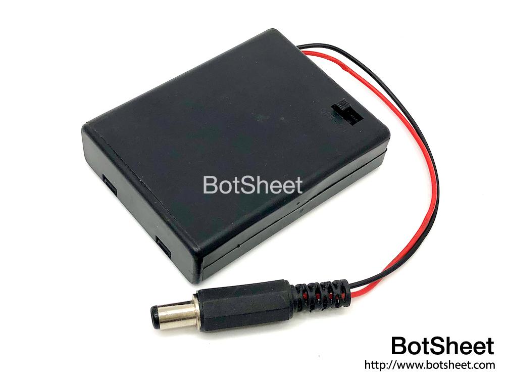 battery-holder-4xAAA-with-cover-and-switch-barrel-jack-01