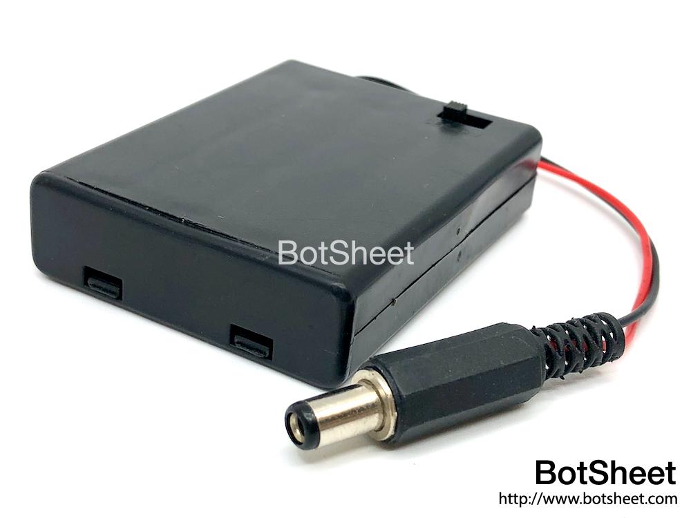 battery-holder-4xAAA-with-cover-and-switch-barrel-jack-04