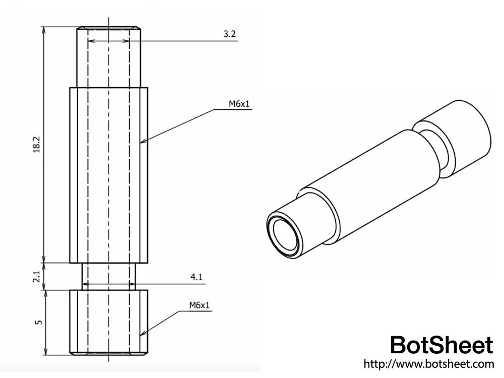 e3d-v6-heatbreak-straight-4.1mm-dimension