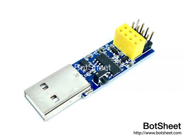 ESP-01 USB-to-Serial 編程轉接板 - BotSheet