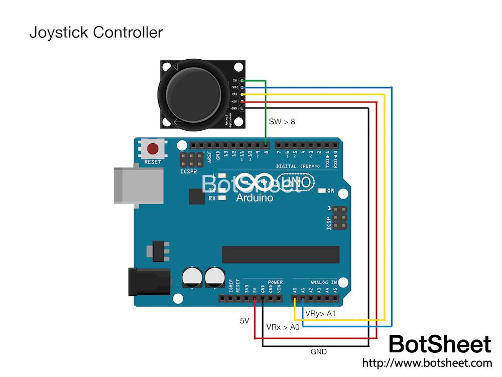 joystick-controller-5pin-wiring