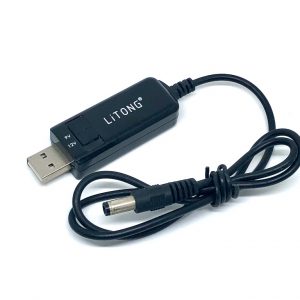 USB轉DC升壓電源線 (5V轉9V-12V)