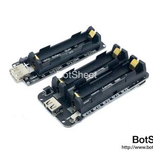 18650-Power-module-3v-5v-output-1-channel-2-channel 18650 多路輸出電源模組 (3V, 5V 輸出)