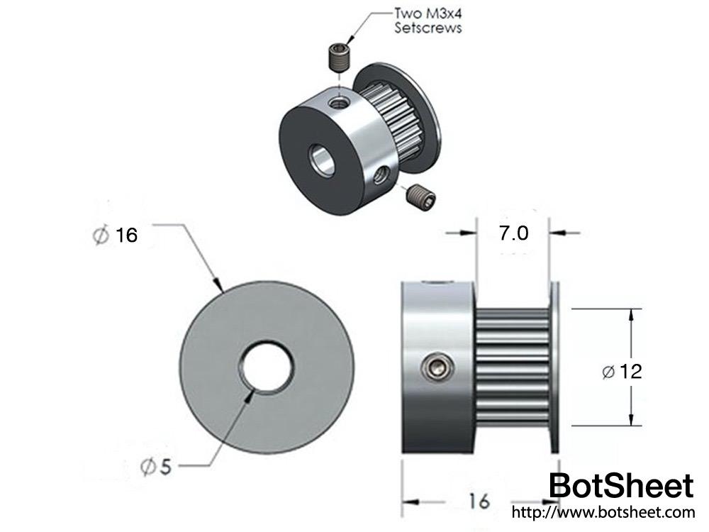 gt2-timing-pulley-20-teeth-6mm-belt-5mm-bore-dimension