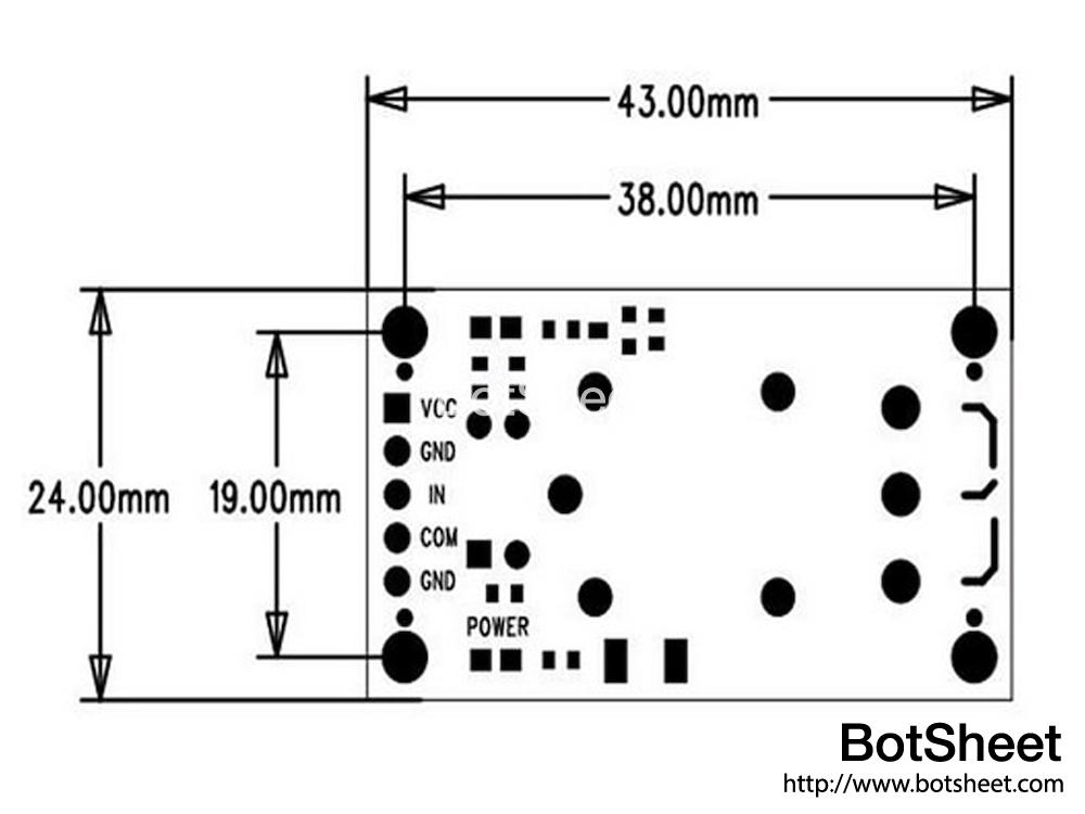 1-channel-relay-module-5v-dimension
