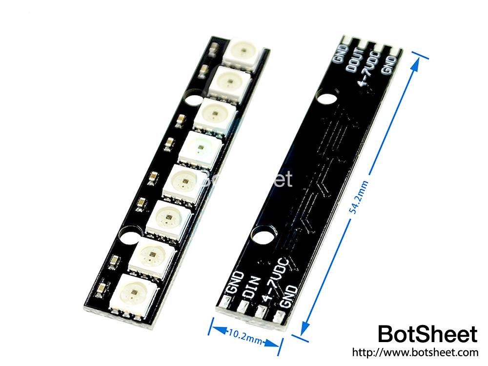 neopixel-stick-5050-rgb-led-ws2812-8-dimension