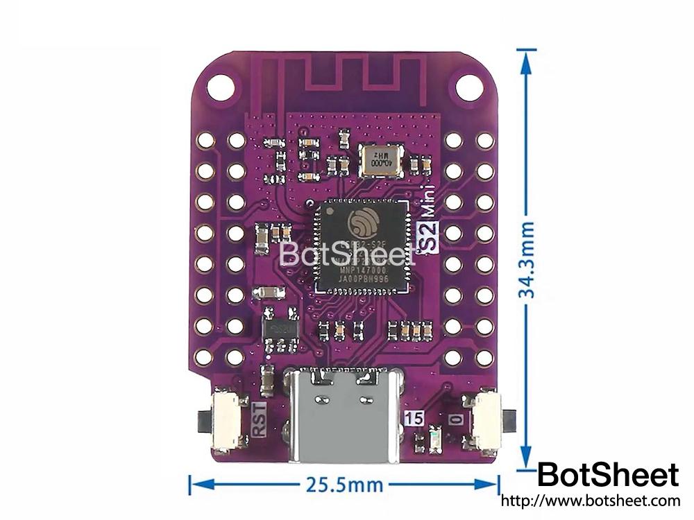 wemos-esp32-s2-mini-dimension