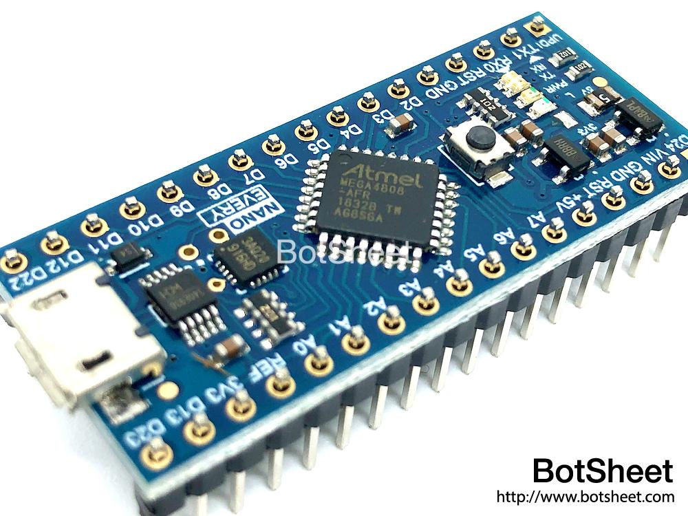 Arduino Nano Every 開發板 - BotSheet
