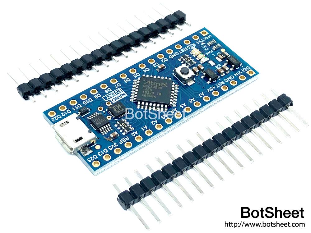 Arduino Nano Every 開發板 - BotSheet