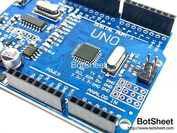 Arduino Uno R3 (Micro USB) - BotSheet